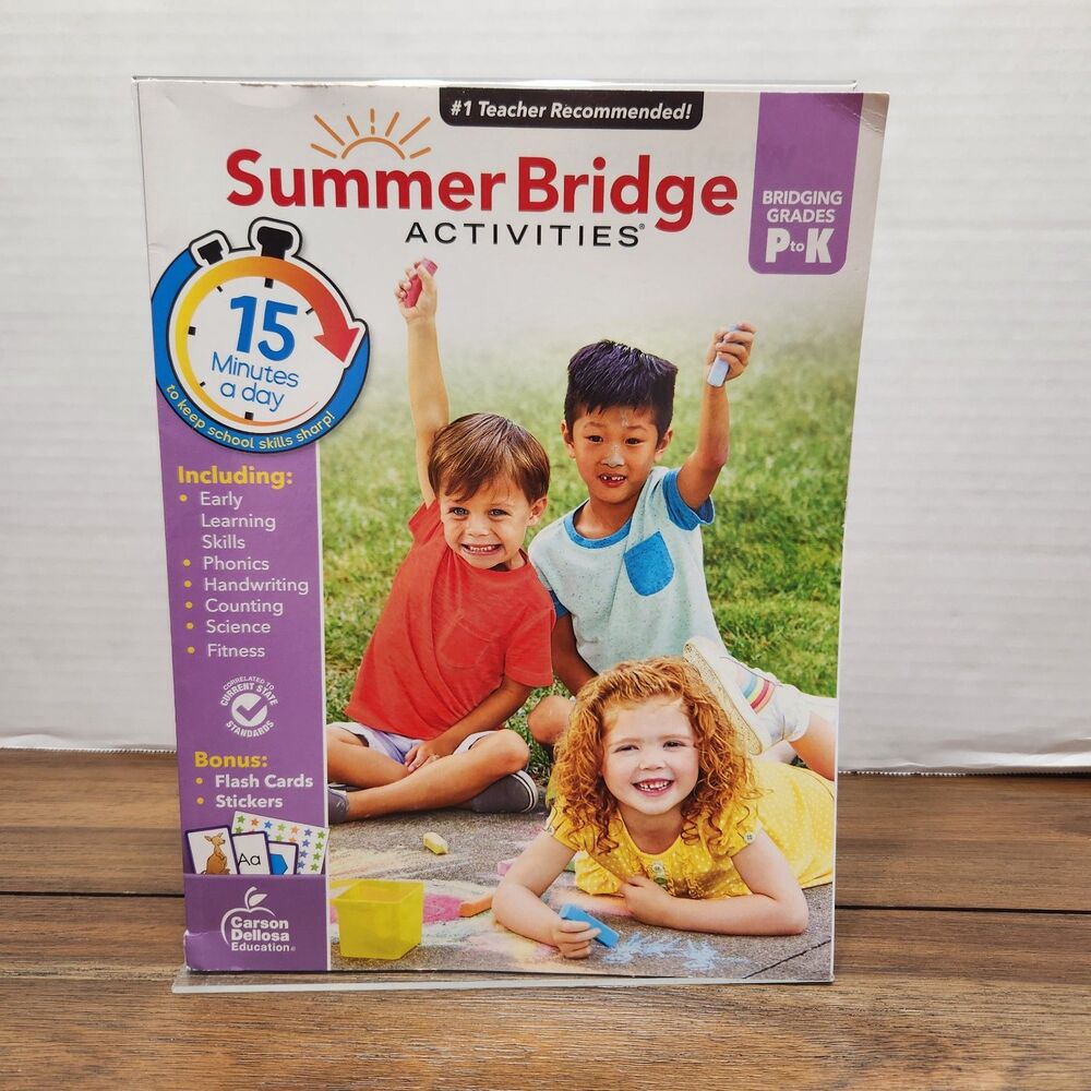 Carson Dellosa Summer Bridge Activities Grades P to K